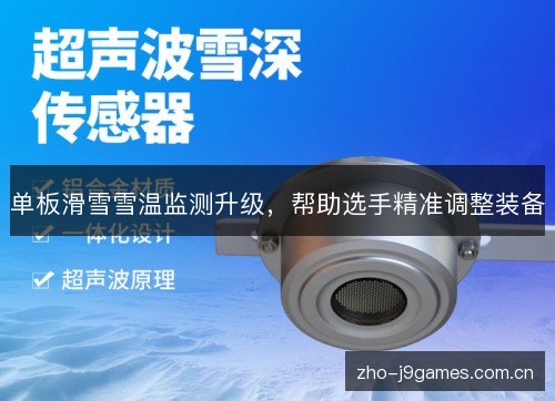 单板滑雪雪温监测升级，帮助选手精准调整装备